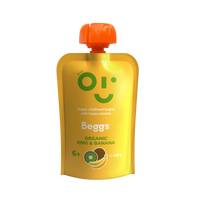 Beggs BIO Kiwi a banán (120 g)