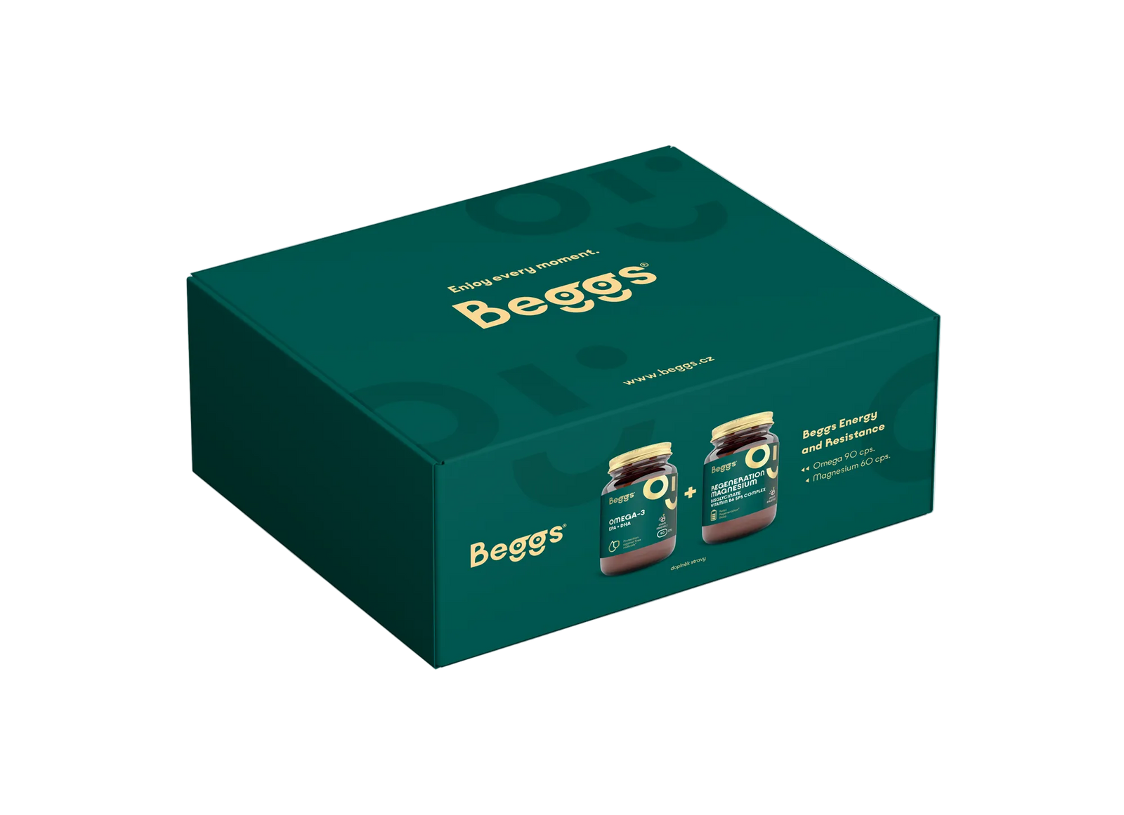 Beggs Energy and Resistance (Omega 90 cps. + Magnesium 60 cps.)