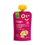 Beggs BIO Dětská rýže s jogurtem, banánem, mangem a malinami (120 g)