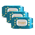 3x vlhčené splachovatelné ubrousky (64 ks)