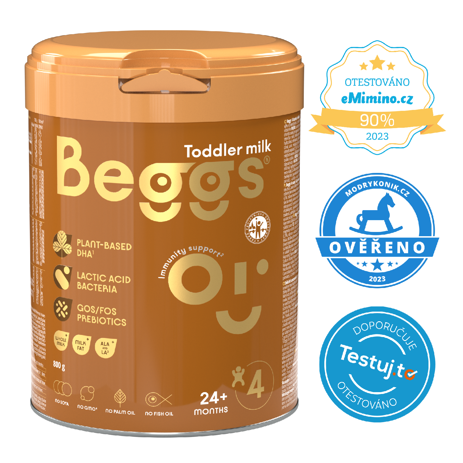 Beggs 4 batolecí mléko (800 g)
