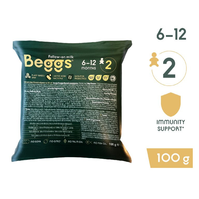 Beggs 2 pokračovací mléko (100 g)