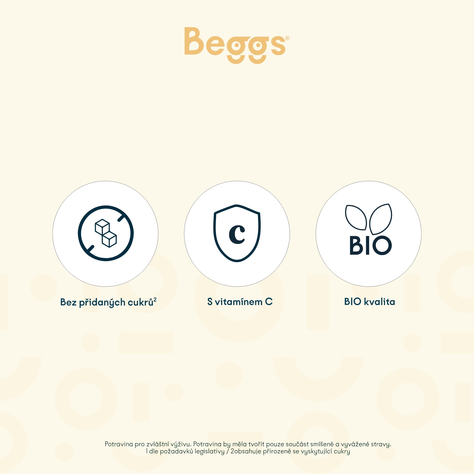 Beggs BIO Nektar hroznové víno & švestka (300 ml)