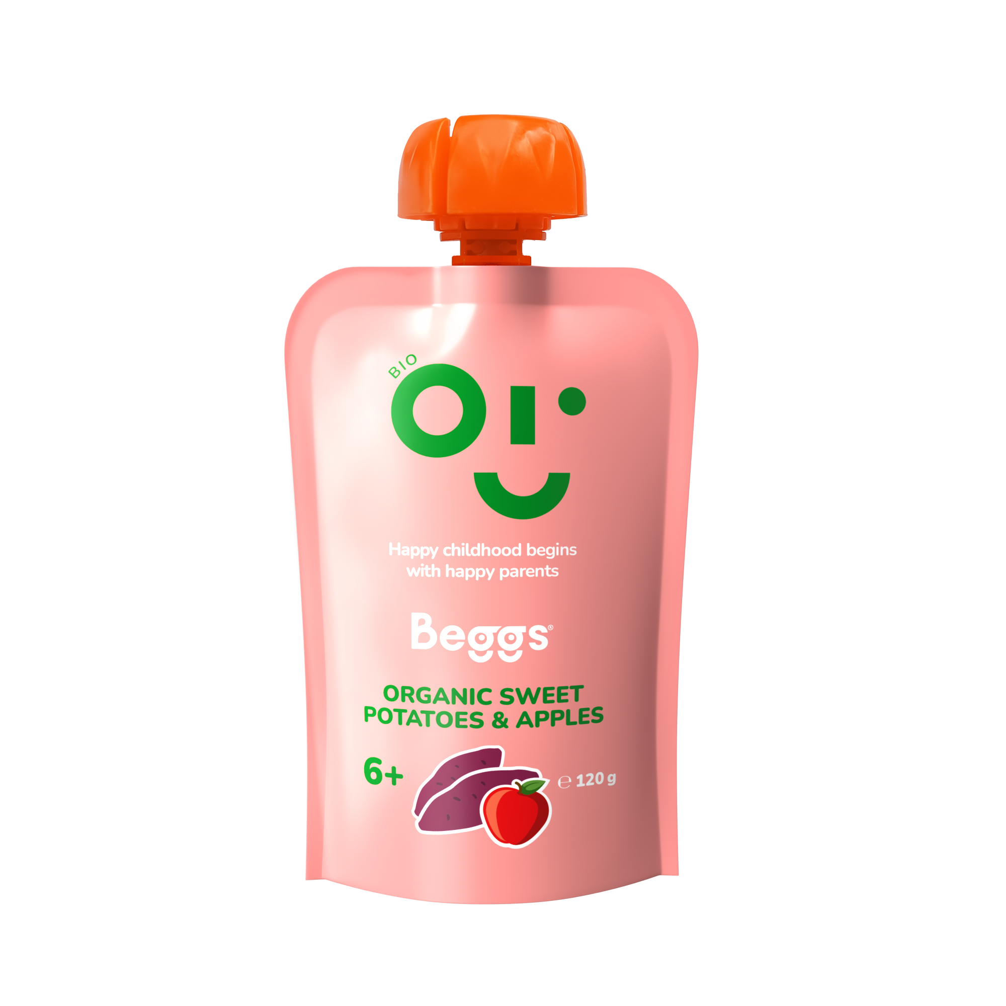 BIO Batáty a jablka (120 g)