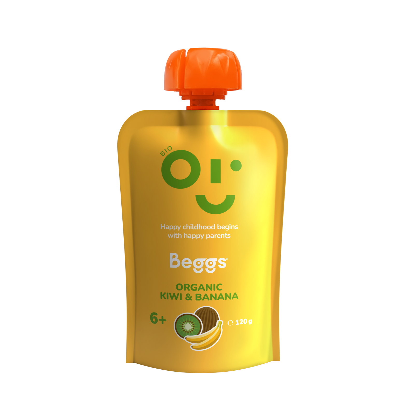 BIO Kiwi a banán (120 g)