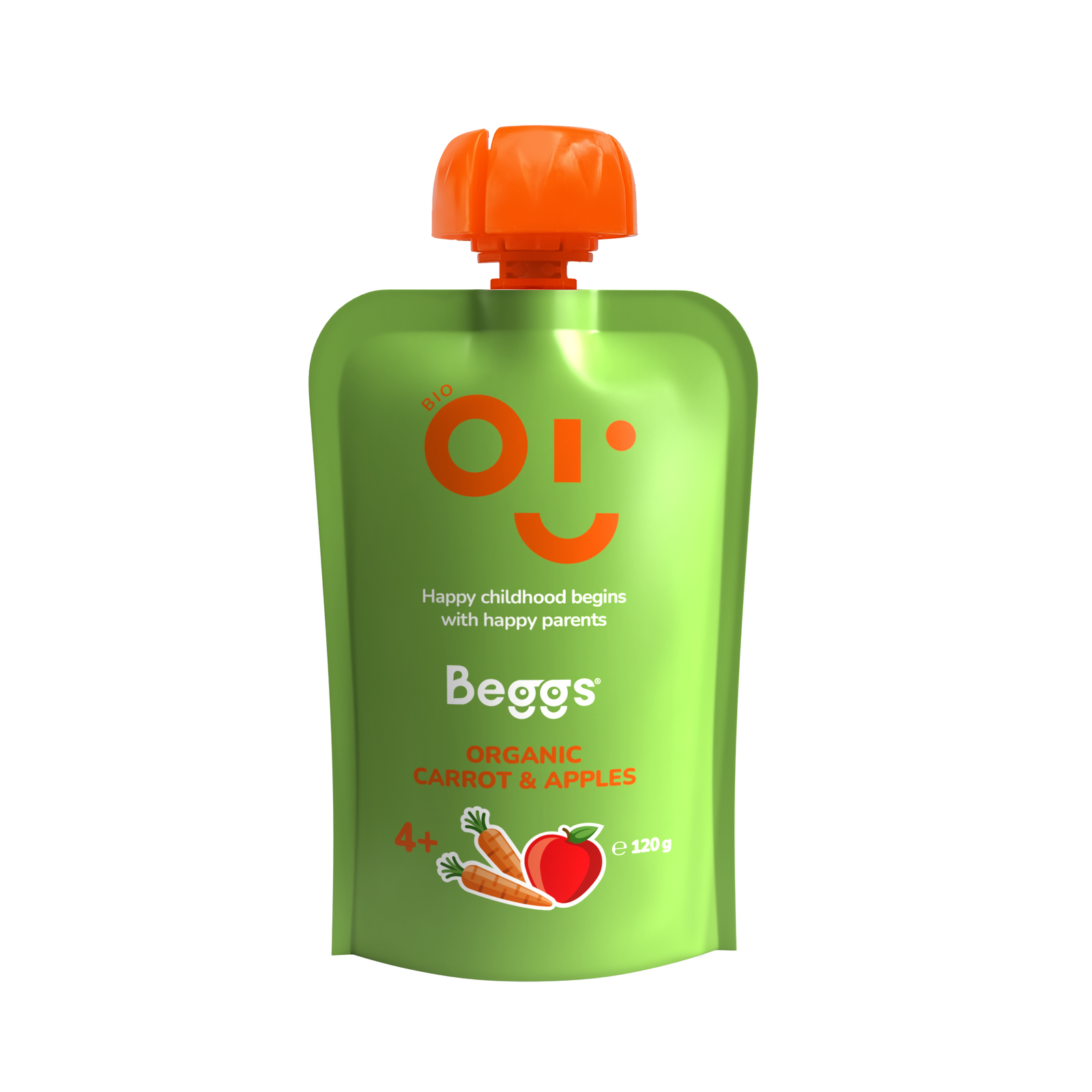 BIO Mrkev a jablka (120 g)