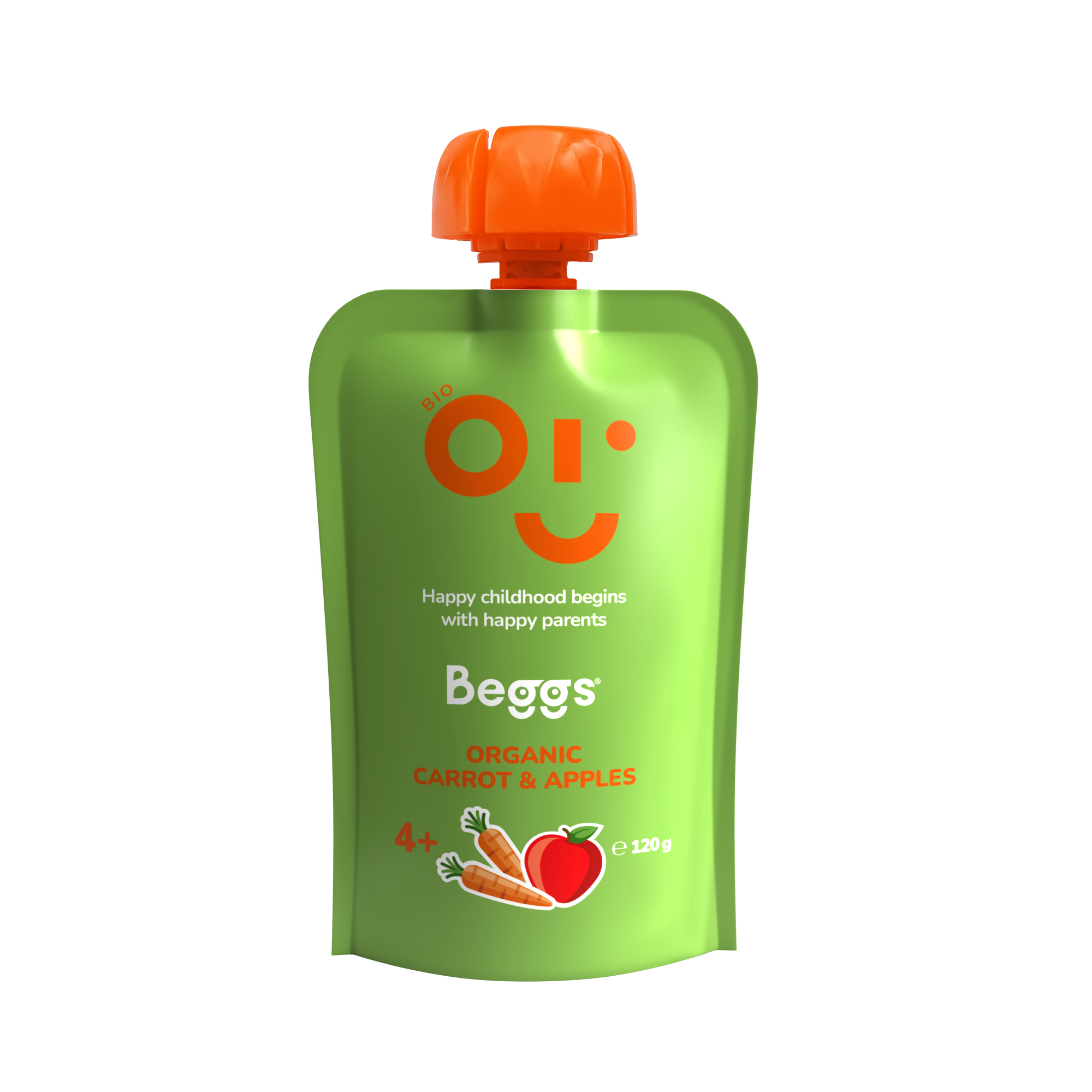 BIO Mrkev a jablka (120 g)