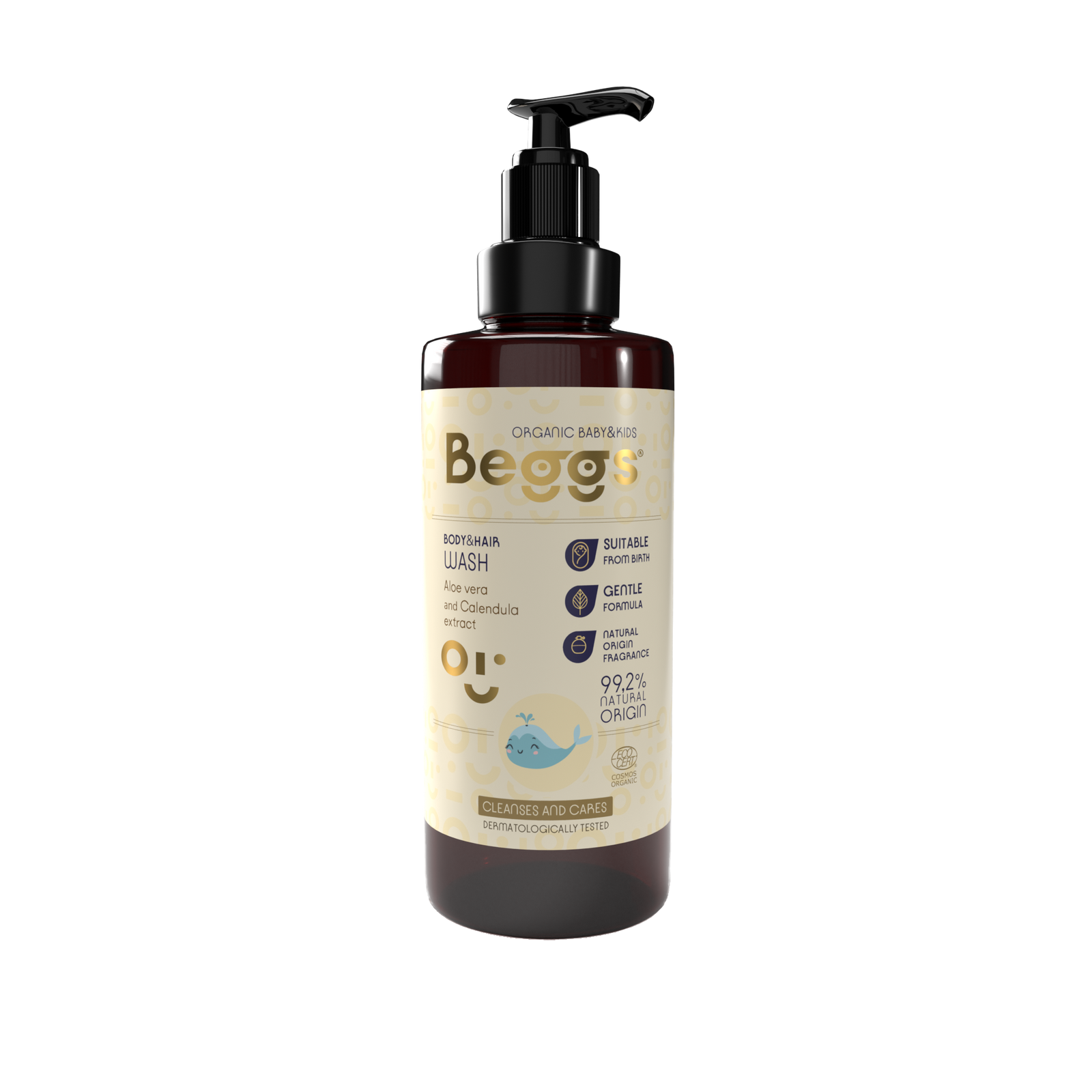 Dětský sprchový gel na tělo i vlasy (200 ml)