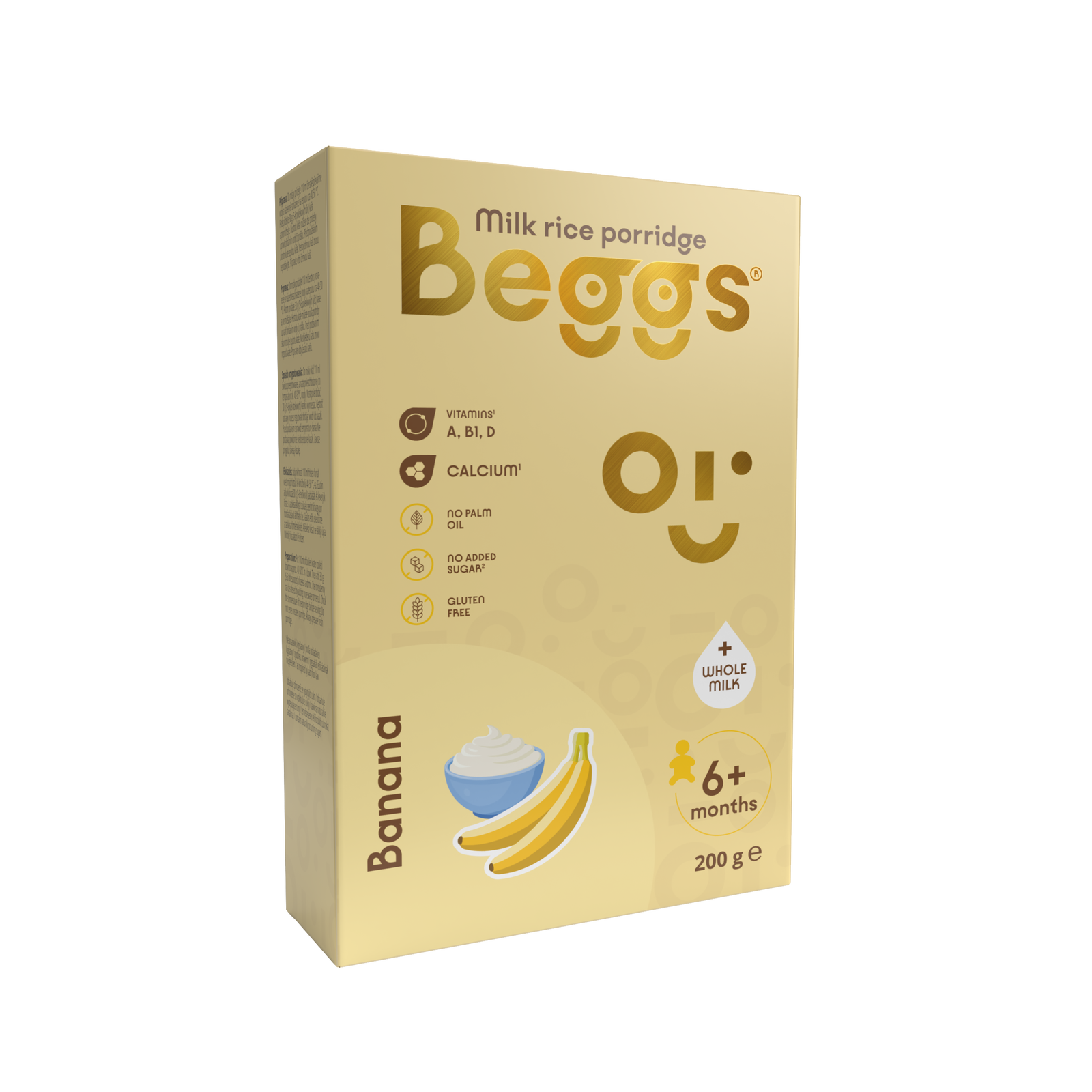 Mléčná rýžová kaše banánová (200 g)