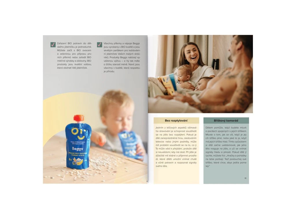 Beggs brožurka Začínáme s příkrmy