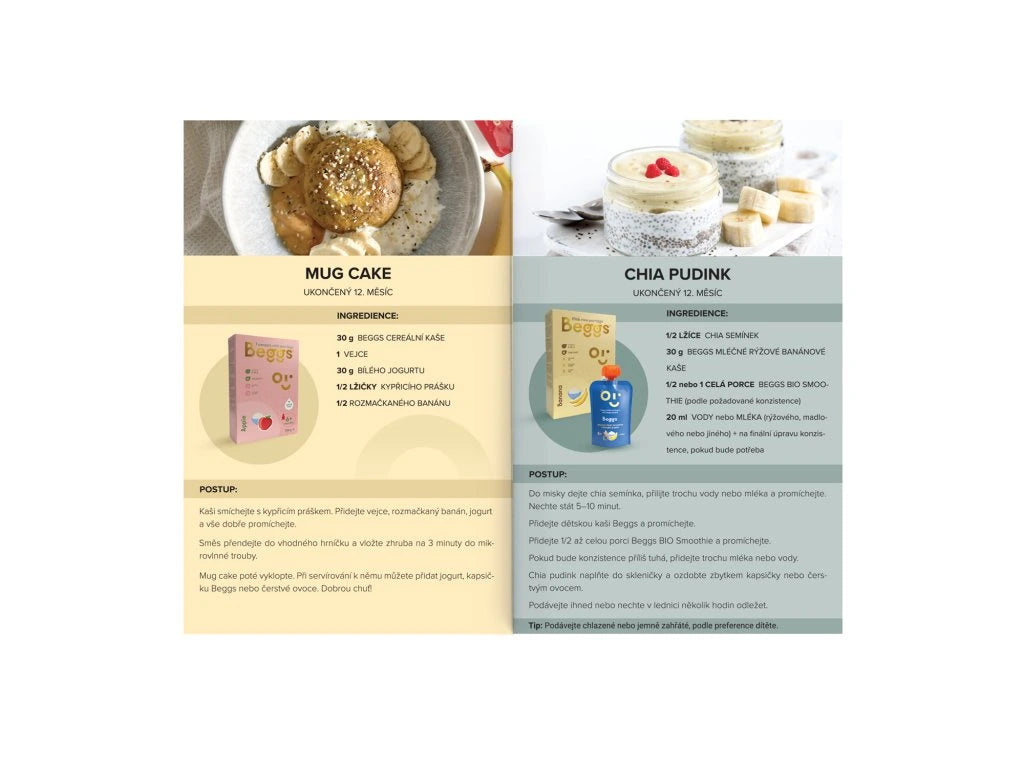 Beggs brožurka Začínáme s příkrmy