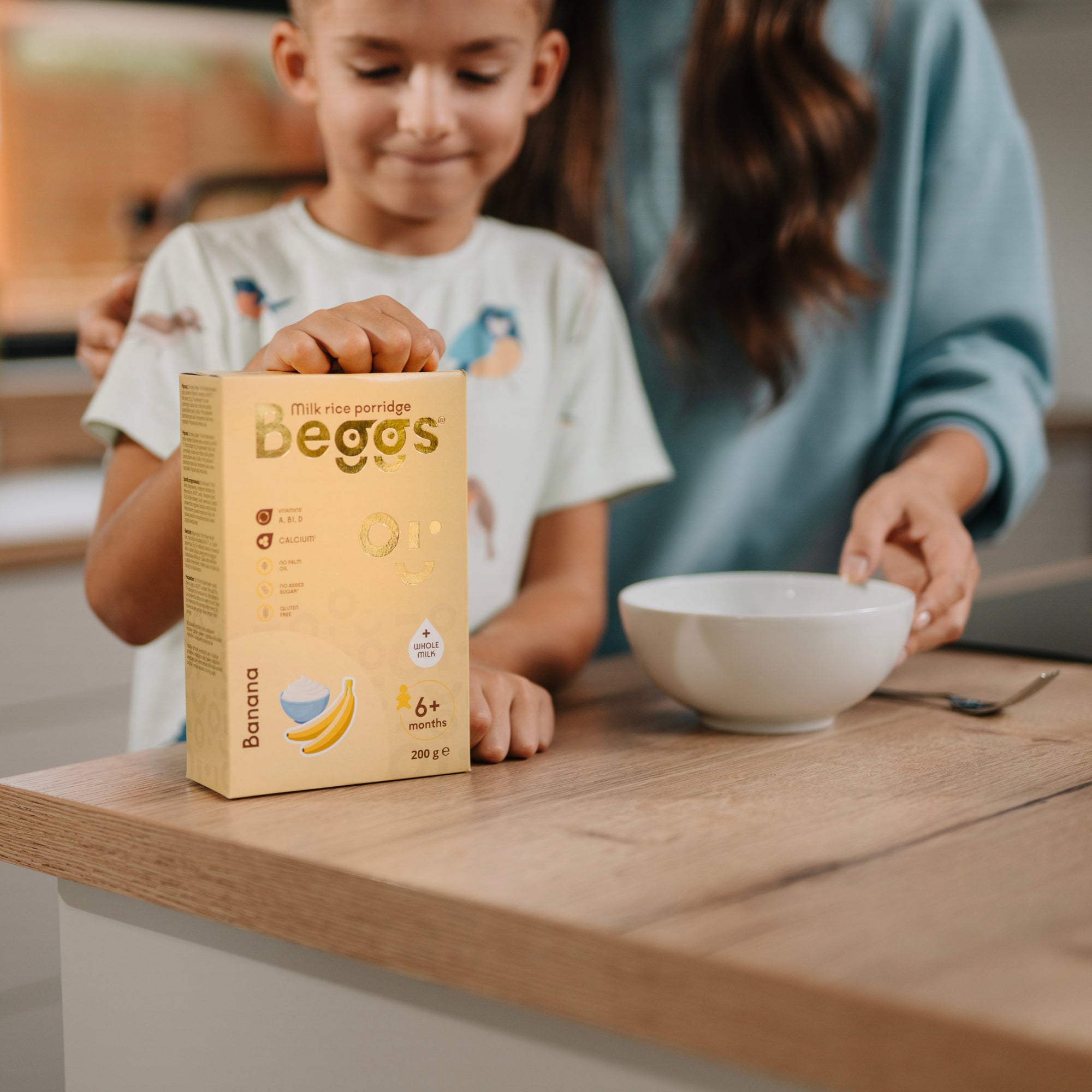 Mléčná rýžová kaše banánová (200 g)