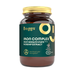 Iron bisglycinate 20 mg + rosehip extract (100 kapslí)