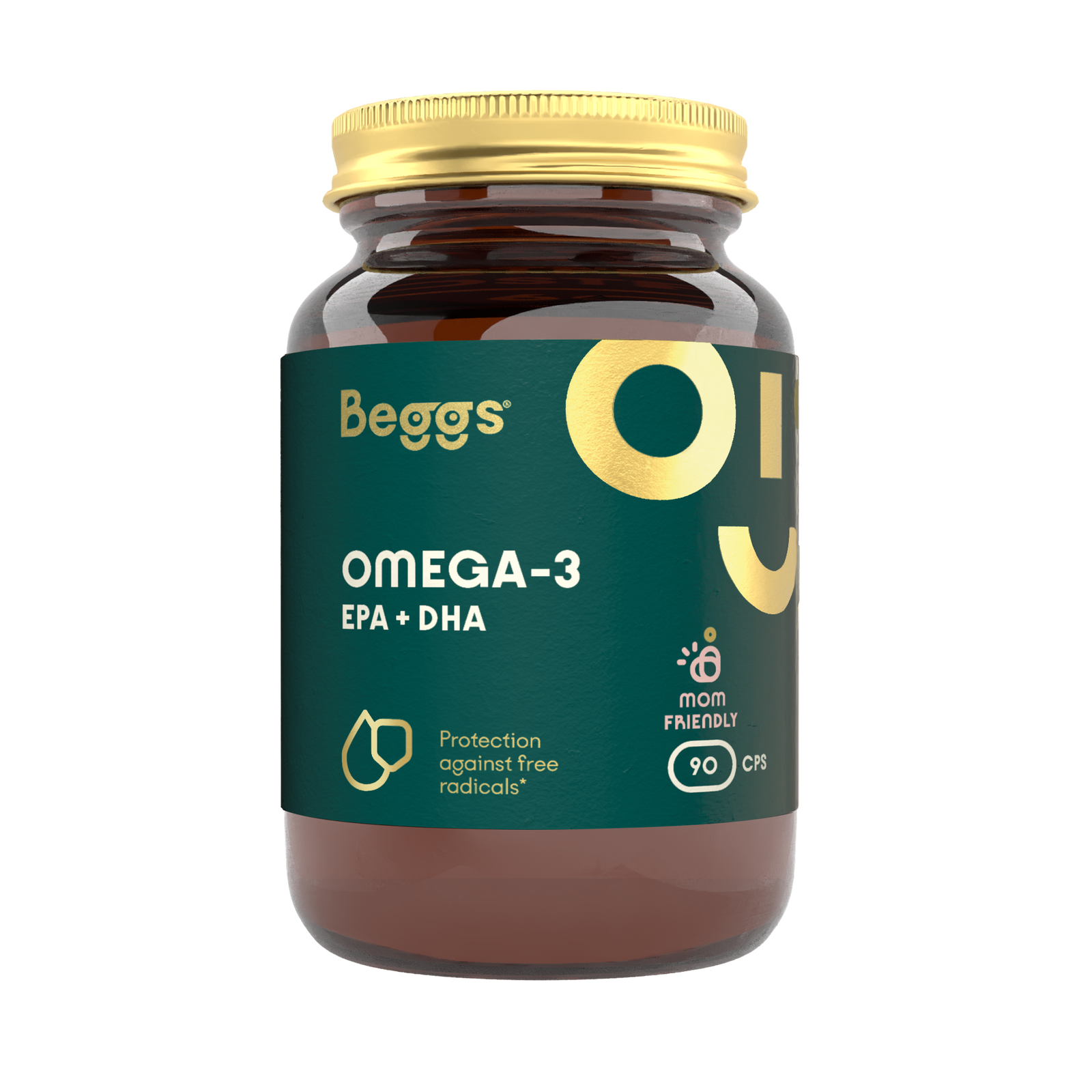 Omega-3 EPA + DHA (90 kapslí)