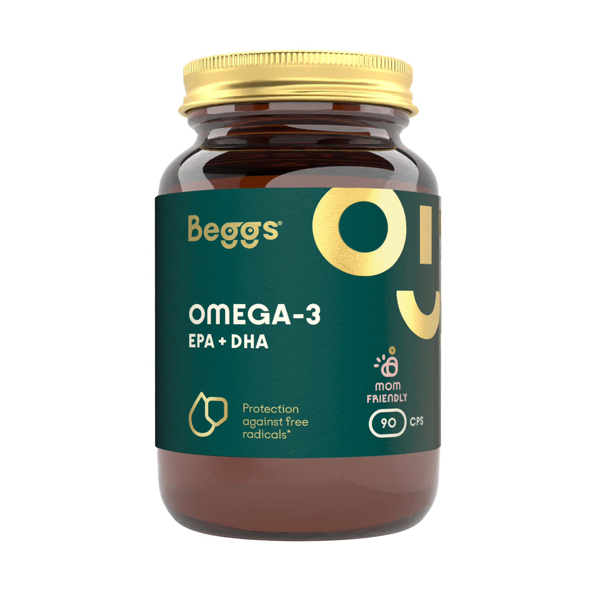 Omega-3 EPA + DHA (90 kapslí)