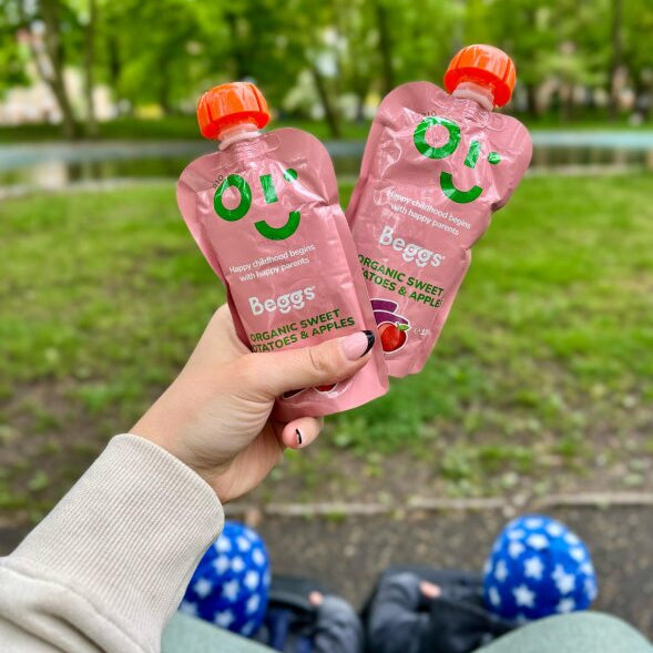 BIO Batáty a jablka (120 g)