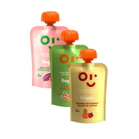 Beggs BIO Mix ovocno-zeleninových príkrmov (3× 120 g)