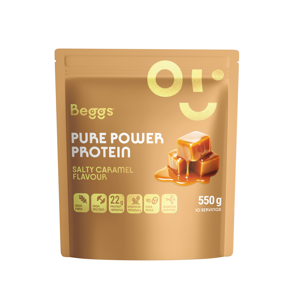 Pure Power Protein – slaný karamel (550 g)