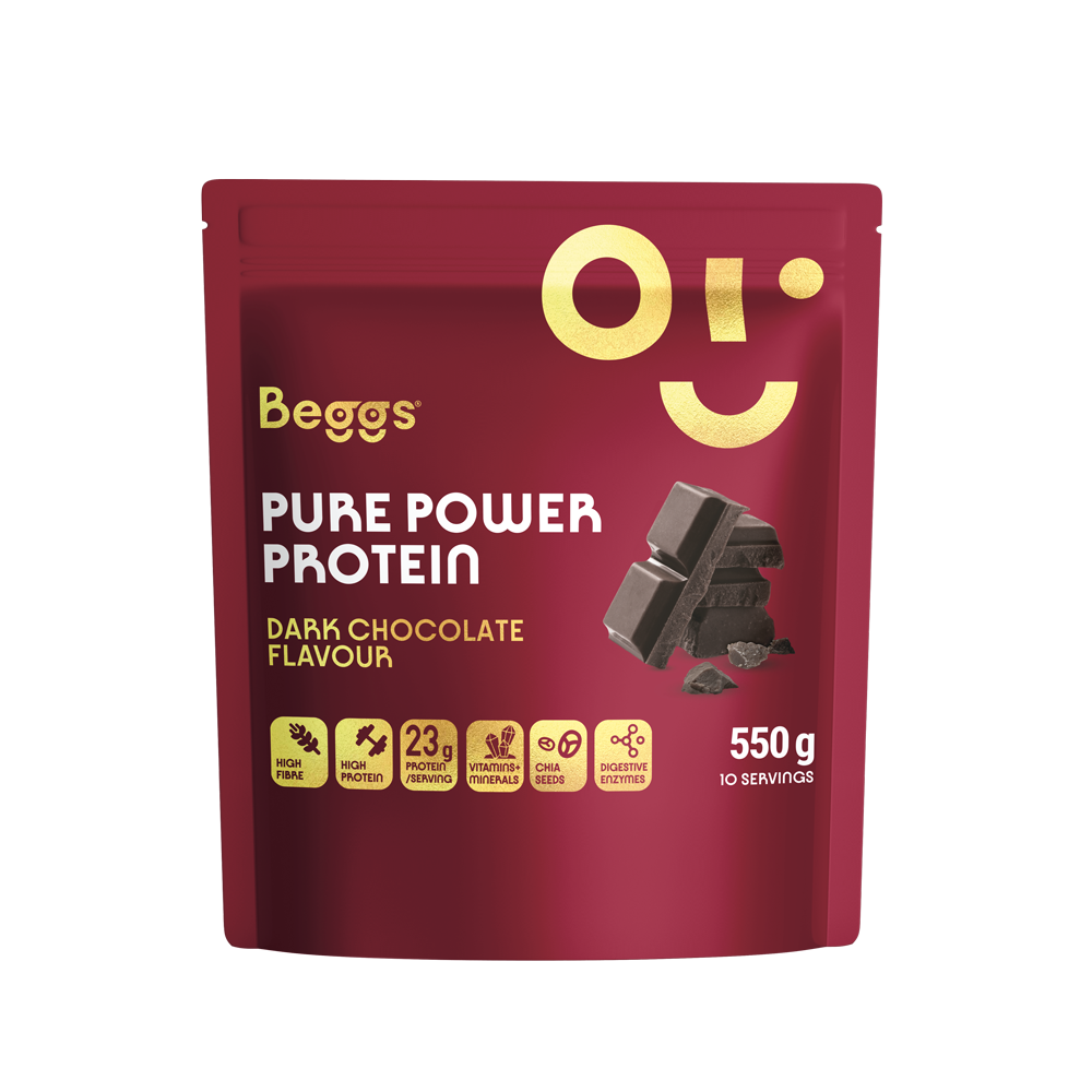 Pure Power Protein – hořká čokoláda (550 g)