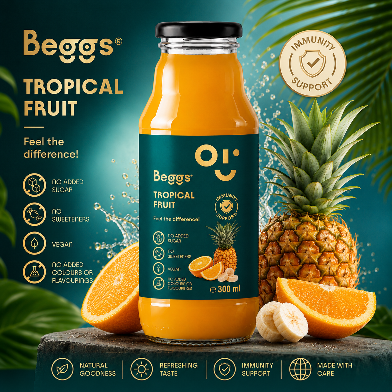 Beggs BIO Tropisches Fruchtgetränk (300 ml)
