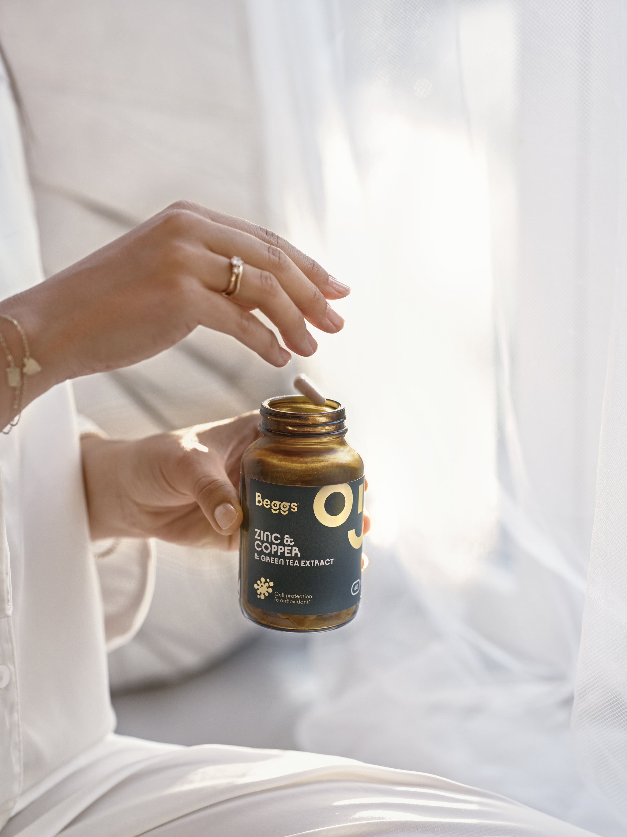 Zinc & Copper & Green Tea Extract (60 kapslí)