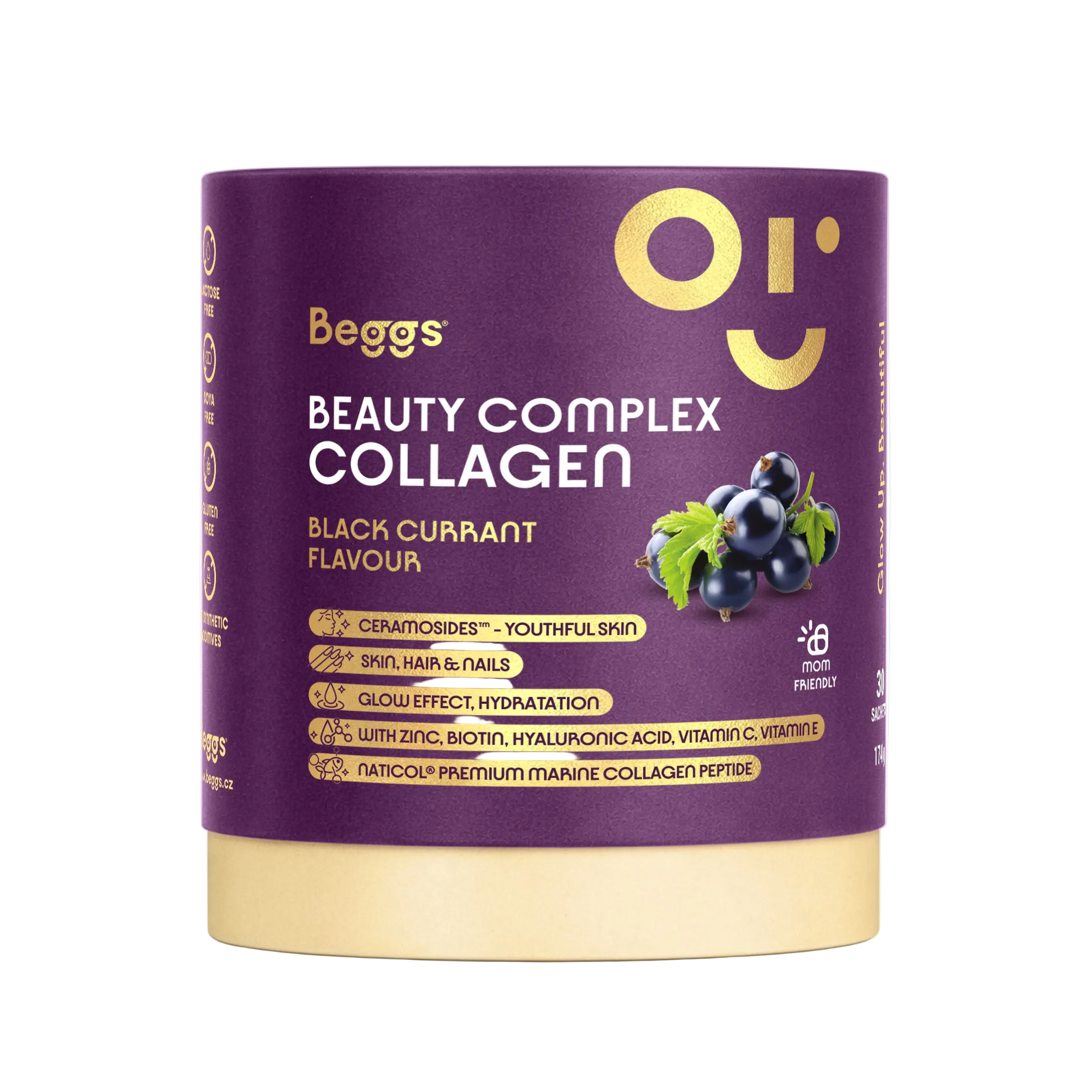 Beggs Beauty and Glow collagen Blackcurrant 30x5, 8g 