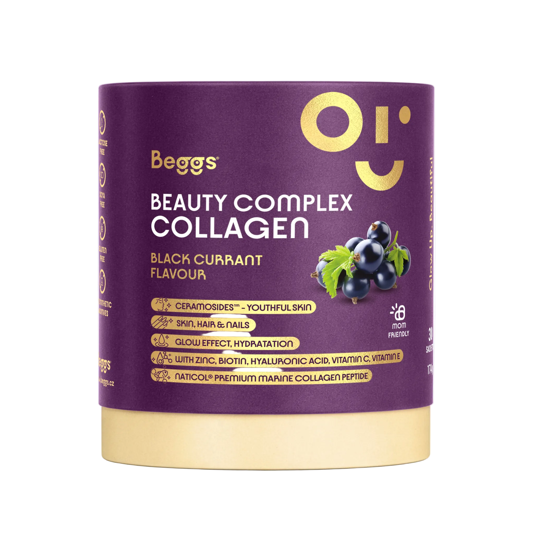 Beggs Beauty and Glow collagen Blackcurrant 30x5, 8g 