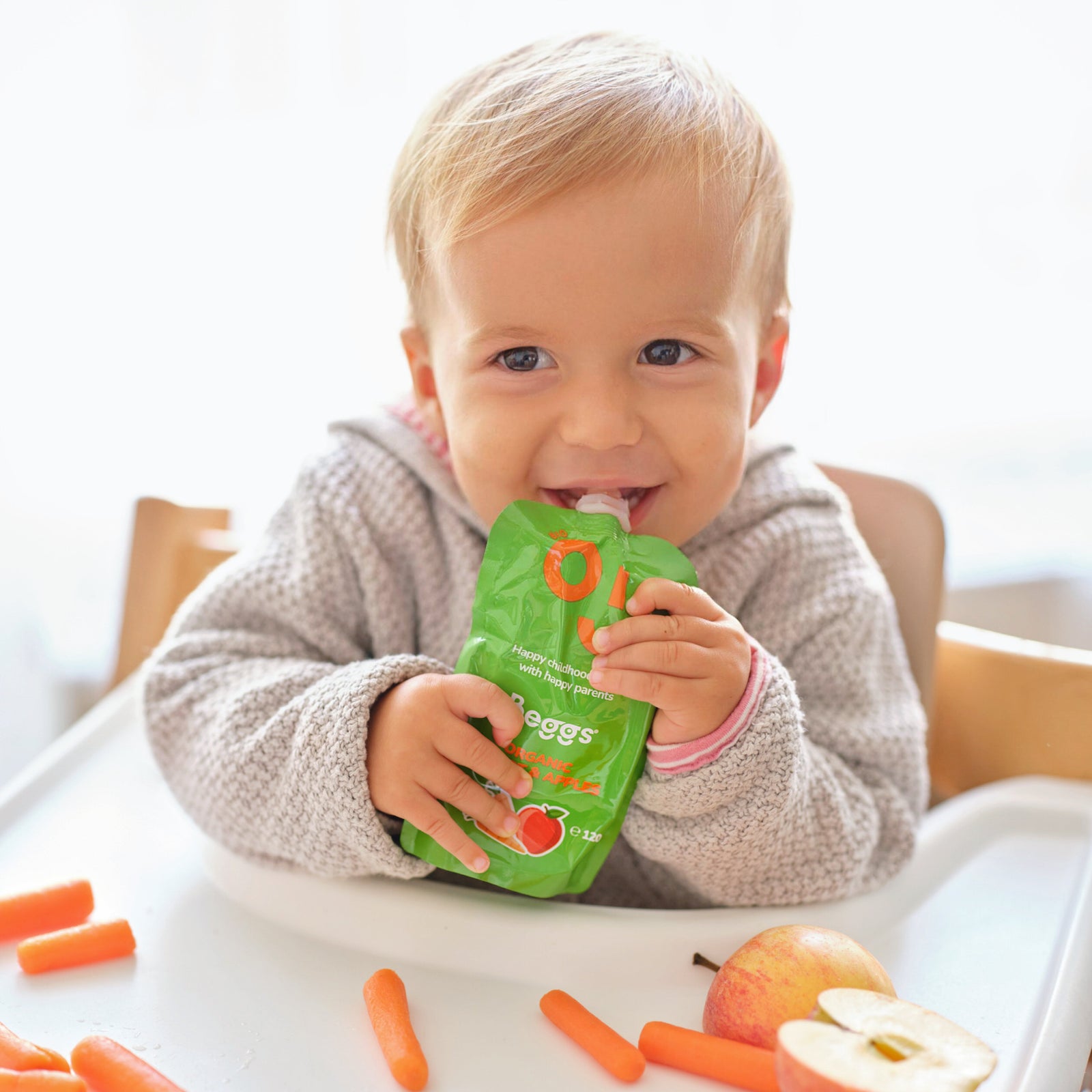 BIO Mrkev a jablka (120 g)