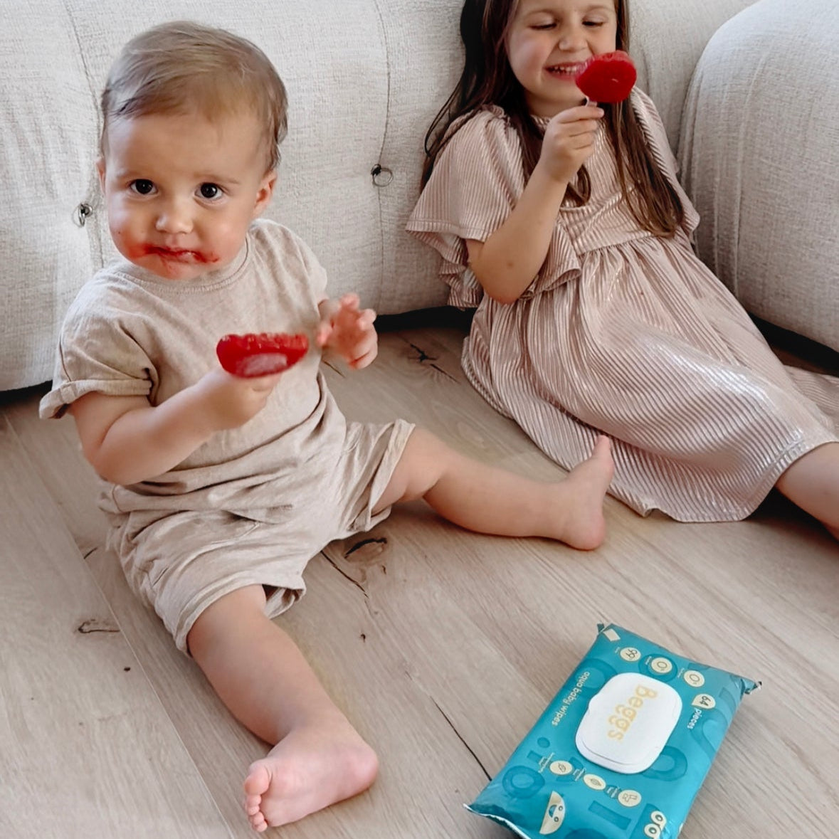 Vlhčené splachovatelné ubrousky (64 ks)