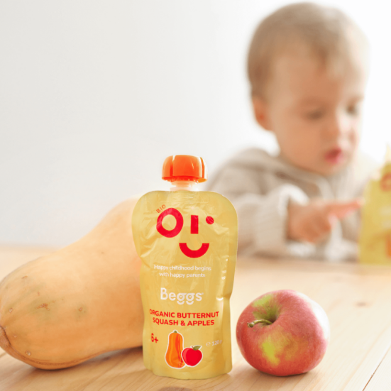 BIO Máslová dýně a jablka (120 g)