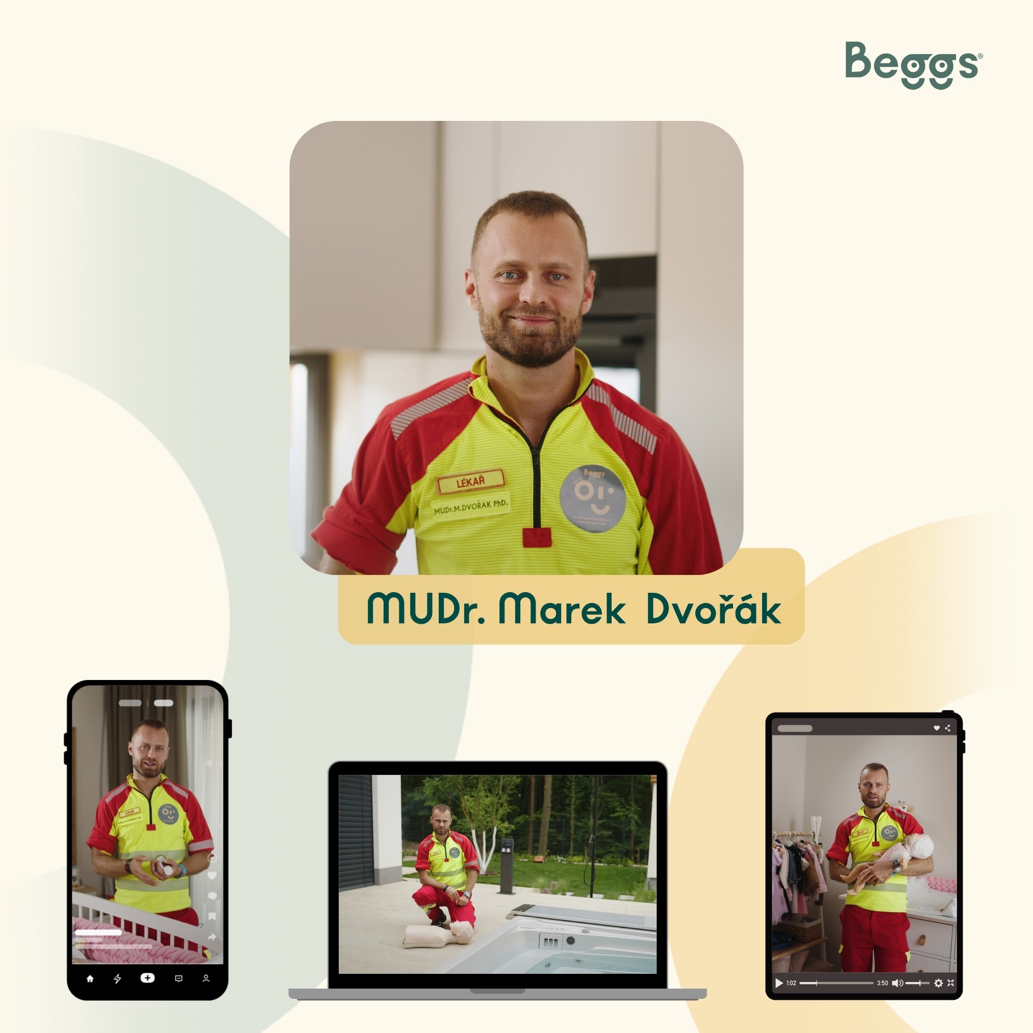 Voucher na videokurz první pomoci u dětí s Markem Dvořákem