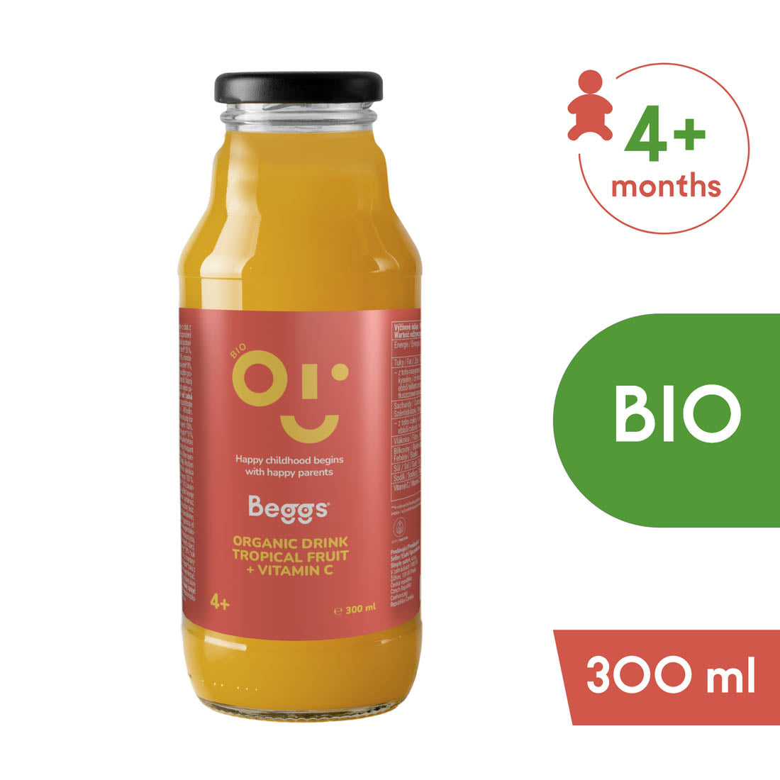 BIO Nápoj tropické ovoce (300 ml)