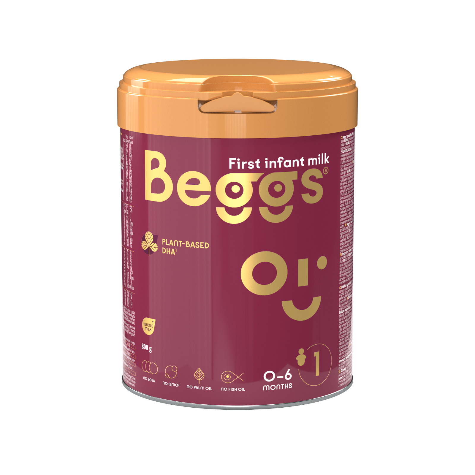 Beggs 1 počáteční mléko (800 g)