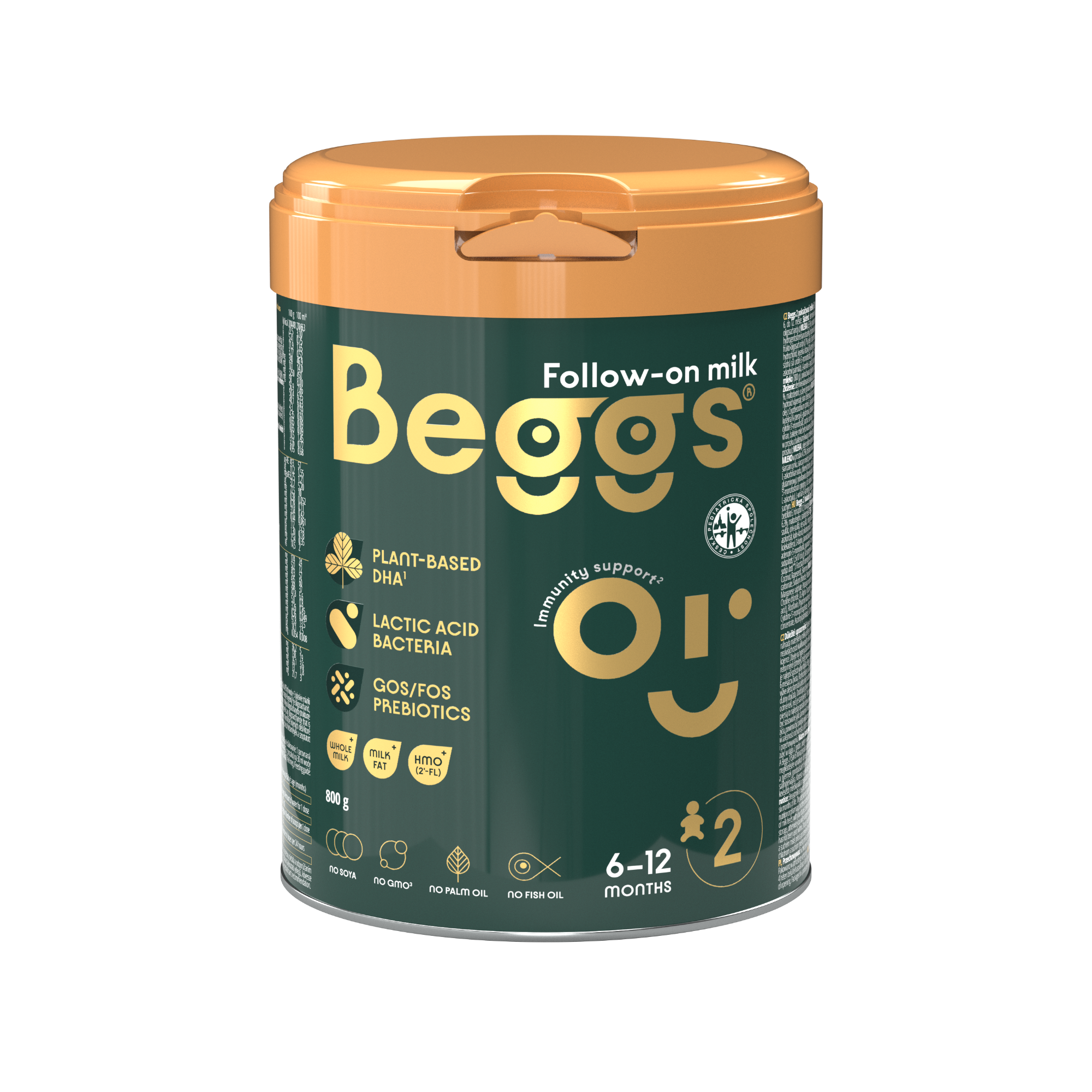 Beggs 2 pokračovací mléko (800 g)