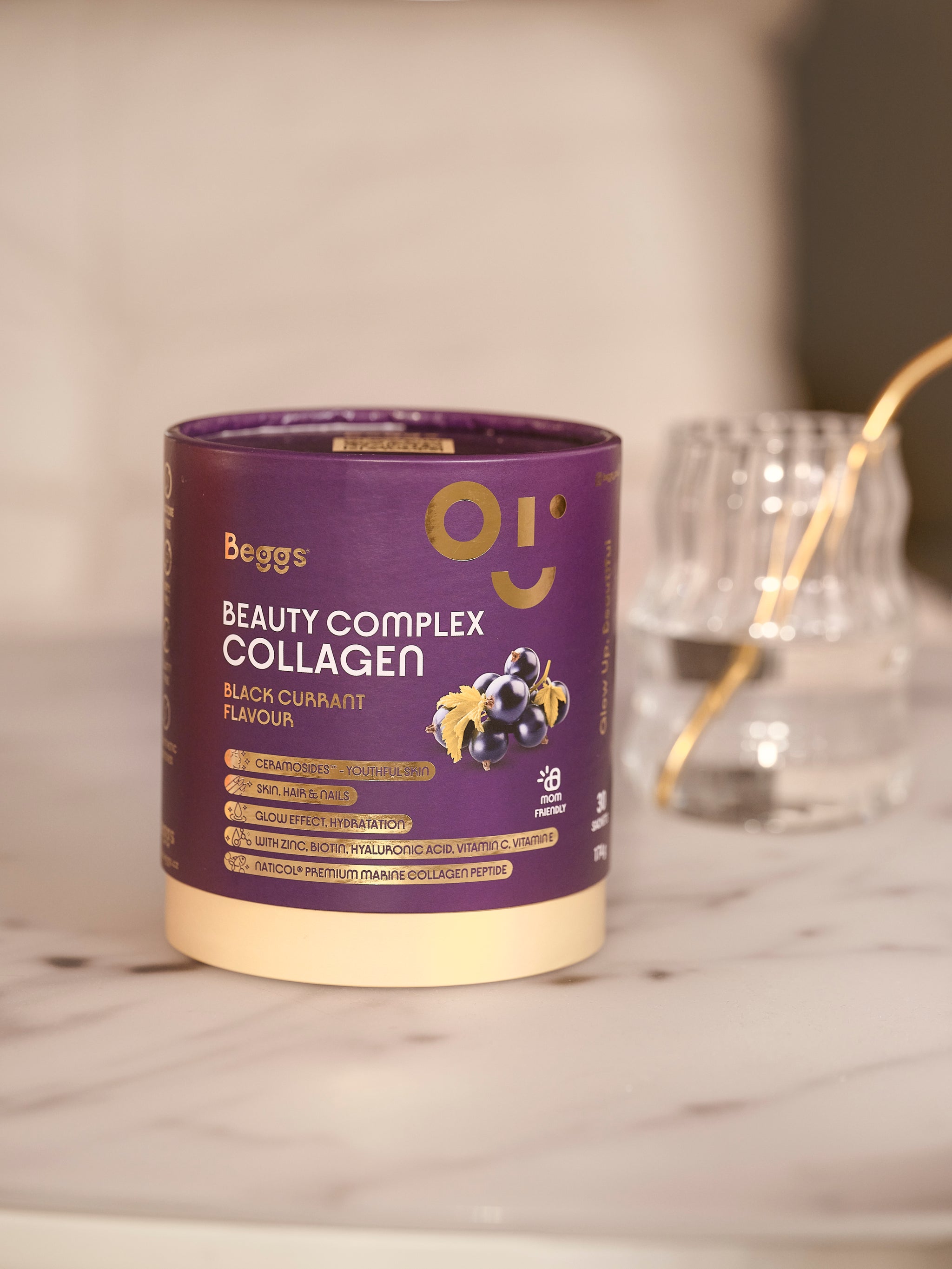 Beauty Complex Collagen – černý rybíz (30 sáčků)