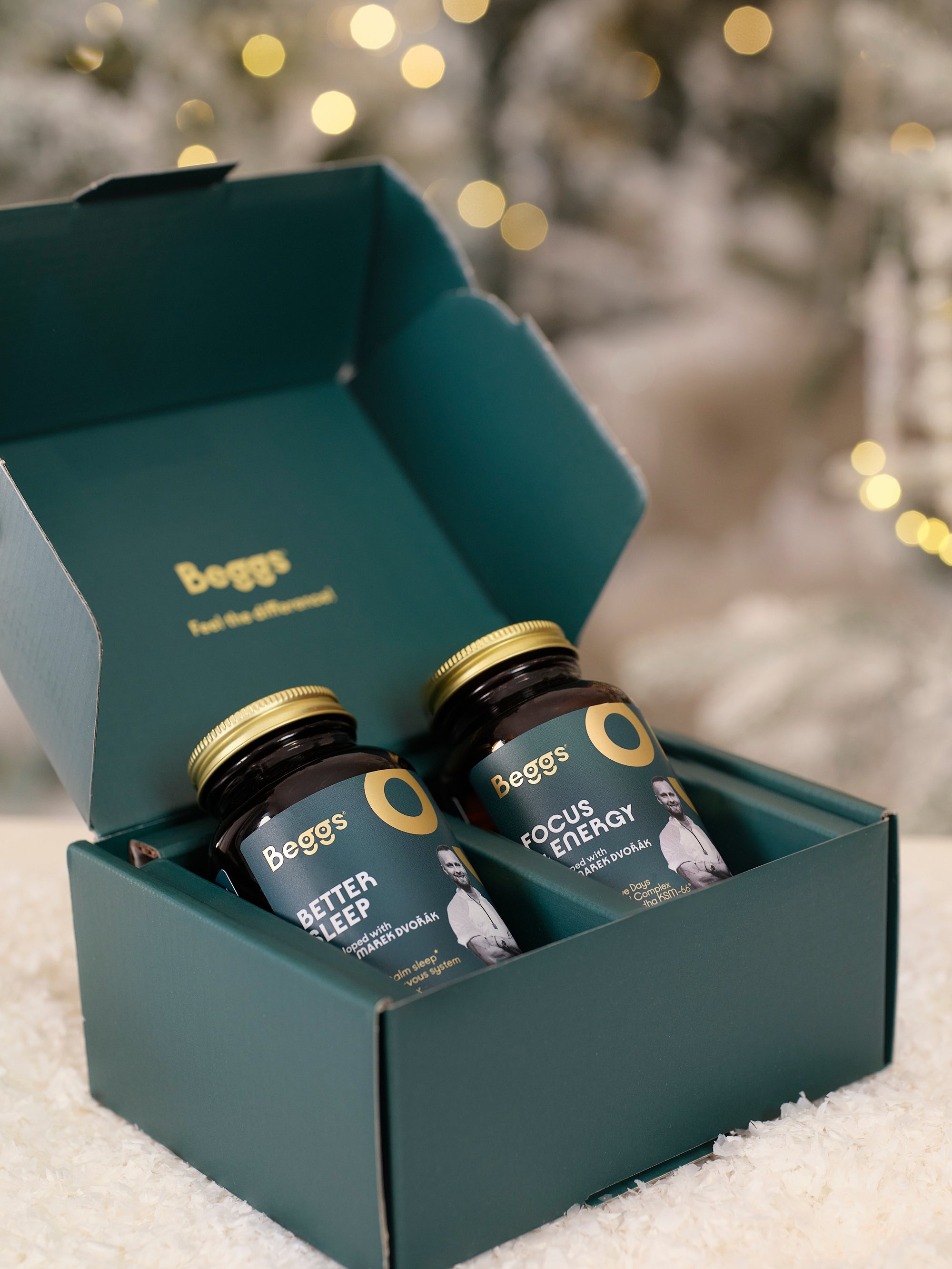 Beggs developed with MUDr. Marek Dvořák (Better Sleep + Focus & Energy)